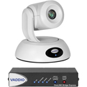 Vaddio 999-99630-270W RoboSHOT 30E HDBT OneLINK Bridge Express PTZ Camera System - White