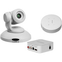 Vaddio ConferenceSHOT AV HD Conference Room USB 3.0 PTZ Camera System - 10x Zoom - 1 Table Mic - White