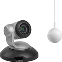 Vaddio ConferenceSHOT AV HD Conference Room USB 3.0 PTZ Camera System - 10x Zoom - 1 Ceiling Mic - Black
