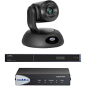 Photo of Vaddio 999-30231-000 EasyIP 20 Mixer Base Kit - Dante AVoiP System in a Box with PTZ Camera / Mixer and Switch - Black