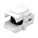 Vanco 820499 Toslink Keystone Insert Toslink F to Toslink F - White