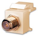 Photo of Vanco 824079 F81 Keystone Insert- Gold - Lt. Almond