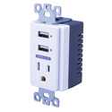 Photo of Vanco USBWP5V Dual USB In-Wall Charger with AC