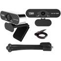 Vidpro CM-HD 1080P Full HD USB Single Webcam with Built-In Microphone & Mini Tripod