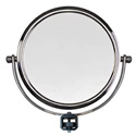 Vidpro RL-M Round Mirror with Tripod Mount for Ring Lights - Dual-Sided 7-Inch Diameter with Magnification