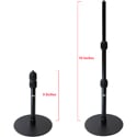 Photo of Vidpro ST-18 Height Adjustable Multi-Purpose Desktop Device Stand - 18-Inches