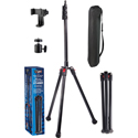 Vidpro ST-90 VENTURE MAXX Adjustable 90 Inch Tripod Stand for Cameras / Lighting and Audio Equipment - 9lb Capacity