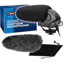 Vidpro XM-50 Professional On-Camera Condenser Shotgun Video Microphone