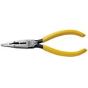 Photo of Klein Tools VDV026-049 Connector Crimping Long-Nose Pliers