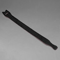 VELCRO® Brand 158789 1 Roll of 75 1 Inch x 12 Inch QWIK Tie Die-Cut Straps - Black