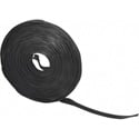 VELCRO® Brand 158793 Brand 3/4 Inch x 6 Inch QWIK Tie Die-Cut Straps - Black 150 Pack