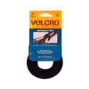 VELCRO® Brand 90927 ONE-WRAP® Thin Resuable Cable Ties - Black 8 Inch x 1/2 Inch - 25-Pack
