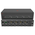 VigilLink VLMX-0404E 4x4 18Gbps HDMI 2.0 Matrix Switcher with 4K Output to 1080p Down Scaling and Display Control