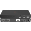 VigilLink VLSW-21H21A 2x1 48Gbps HDMI 2.1 8K Switch with Audio De-embedder - HDMI 2.1 and HDCP 2.3 Compliant