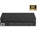 VigilLink VLSW-41H21A 4x1 48Gbps 8K UHD HDMI Switch with Audio De-embedded - HDMI 2.1 and HDCP 2.3 Compliant