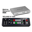 Photo of A Video Streaming Kit with Roland V-1SDI Switcher and Matrox Monarch HDX Dual Channel Video Streaming Appliance