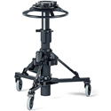 Photo of Vinten Osprey Plus OB Fully Steerable 2-Stage Camera Pedestal with Perfectly Balanced Stage for On Shot Movement