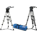 Photo of Vinten VB250-CP2 Pan/ Tilt Head- Pan Bars-2-stage Pozi-Loc Tripod-Spreader-Case