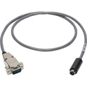 Laird VISCA-9M-3 Visca Camera Control Cable 9-Pin D-Sub Male to 8-Pin DIN Male - 3 Foot