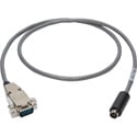 Laird Visca Camera Control Cable 9-Pin D-Sub Male to 8-Pin DIN Male - 7 Foot