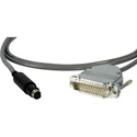 Photo of Laird VISCA-PC-10 Visca Camera Control Cable 8-Pin DIN Male to 25-Pin D-Sub Male - 10 Foot