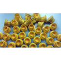 Canare VJDC Video Patch Dust Caps - Each - Yellow