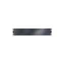 VMP ER-2B 2RU 16-Gauge Steel Blank Rack Panel - Black Powder Coat