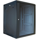 Photo of VMP ERWEN-15E 15U Hinged Wall Cabinet - Empty - No Fans