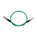 Bittree VPCM2405-75 Mini Weco/Midsize 75 Ohm Video Patchcord - 24 Inch - Green