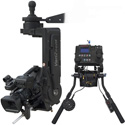 VariZoom VZCINEMAPRO-JR-K2 CPJR Head with Advanced Console - Pan Bars/50ft Control Cable/30ft Pwr Cbl/Pwr Supply & Case