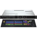 VIZRT TriCaster TCVIZ8RFLEX Vizion Rack 8 1RU Vdeo Mixer and Flex Control Panel Production Bundle Promo