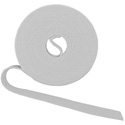 Photo of Rip-Tie W-75-HRL-WE Wrap Strap 1in Width - 75ft Roll - White