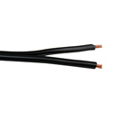 Sescom W18GAZ Bulk Speaker Cable 18 Gauge Zip-Cord Black - Per Foot