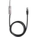 Photo of Shure WA302 Instrument Cable For Wireless Bodypack Transmitters