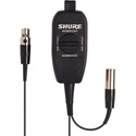 Photo of Shure WA360 In-Line Audio Mute Switch for Bodypack Transmitters with TA4F Connector