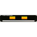 Photo of Ward-Beck MP2(PPM) Rackmount Dual PPM Meter Panel