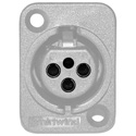 Photo of Whirlwind WC3F 3-Pin Female XLR Panel Mount - White