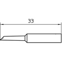 Weller T005448549 XNT GW1 Soldering Tip