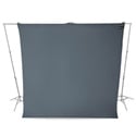 Westcott 140 9 Foot x 10 Foot Wrinkle Free Backdrop - Gray