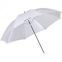 45in Optical White Satin Umbrella