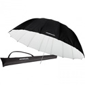 Westcott 4634 7ft Parabolic Umbrella - White / Black