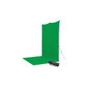 Westcott 879SK X-Drop Pro Wrinkle-Resistant Backdrop Kit - Chroma Key Green Screen Swap - 8 Feet x 13 Feet