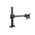 Winsted W6491 15 Inch Post - Single Monitor Articulating LCD Mount