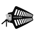Wisycom LBNA2 Directional Wideband Active UHF Antenna with Integrated Booster - BNC Connector - 470 to 870MHz