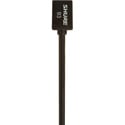 Photo of Shure WL93 Subminiature Omnidirectional Lavalier Mic - Black - 4 Foot Cable