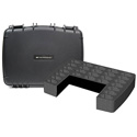 Williams AV CCS Large Water Resistant Carry Case w/ 26 Slot Foam Insert for PPA T46 Transmitter & Body-Pack Receivers