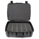 Williams AV CCS Large Water Resistant Carry Case w/ 40 Slot Foam Insert for Digi-Wave Transceivers & Receivers