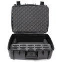 Photo of Williams AV CCS Large Water Resistant Carry Case w/ 15 Slot Foam Insert for PPA T46 Transmitter & Body-Pack Recievers