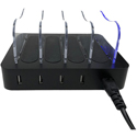 WILLIAMS AV CHG 404 DW 4-Bay Charger for Digi-Wave Series (DLT/DLR 400) - Includes USB C Cables & Power Supply