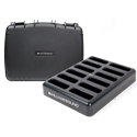 Photo of WILLIAMS AV CHG 412 PRO Charger with Case (12-Bay) for Digi-Wave DLT 400 and/or DLR 400 RCH